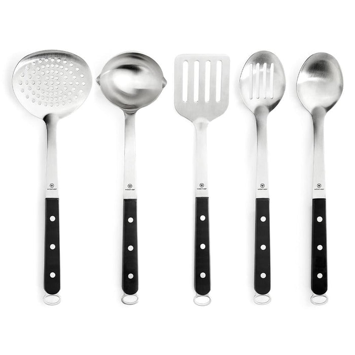 Wusthof 5-Piece Kitchen Tool Set displayed on a white background