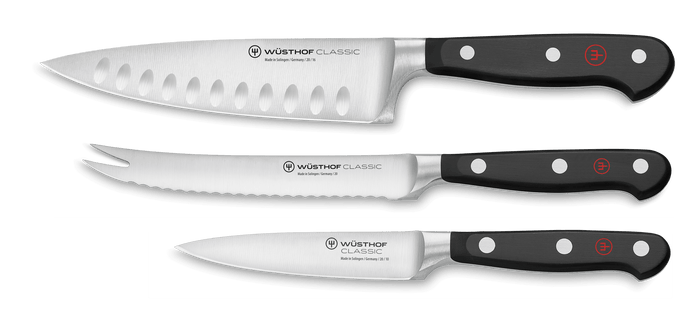 WÜSTHOF Classic 3-pc Ultimate Chef Set