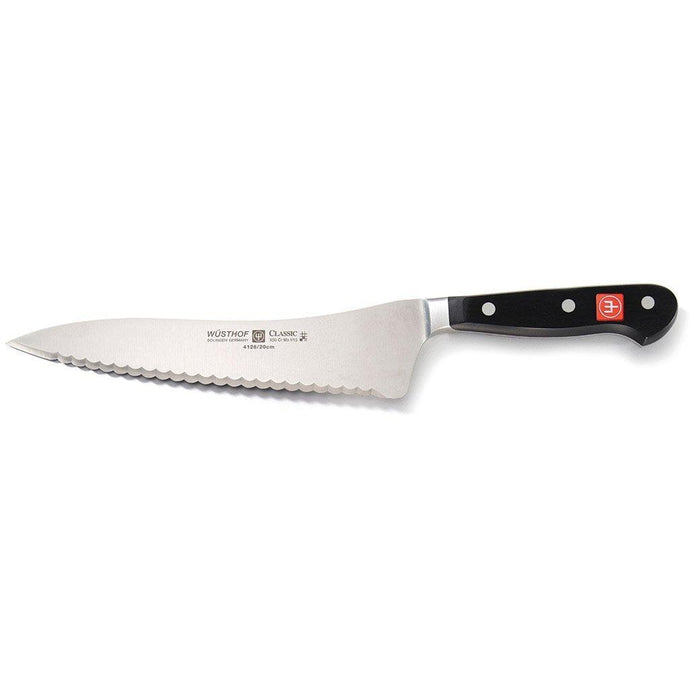 Wusthof Classic Artisan Utility Knife - 4.5″ displayed horizontally on a white background