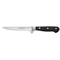 Wusthof Classic Boning Knife - 5″ displayed horizontally on a white background