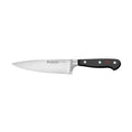 6 inch Wusthof Classic Chef's Knife displayed horizontally on a white background