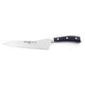 Wusthof Classic Ikon Deli Knife - 8″ displayed horizontally on a white background