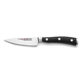 Wusthof Classic Ikon Extra Wide Paring Knife - 4″ displayed horizontally on a white background