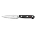 3.5 inch Wusthof classic paring knife displayed on a white background