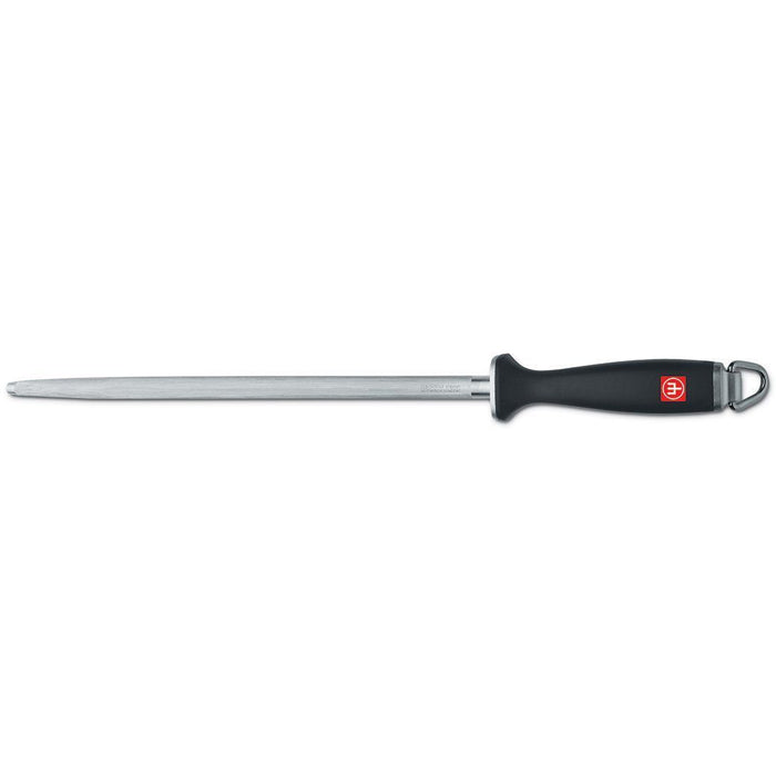 Wusthof Knife Sharpeners 12" Wusthof Deluxe Honing Steel displayed on a white background