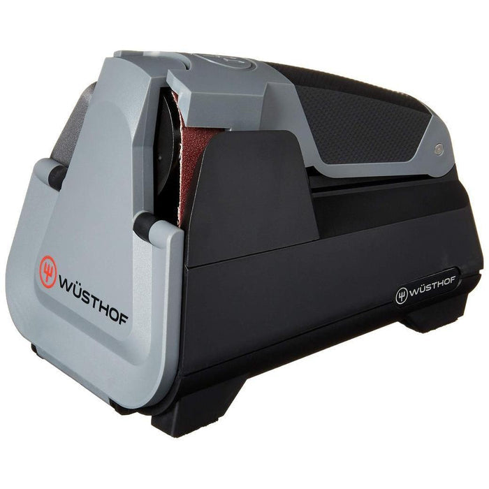 Wusthof easy edge electric knife sharpener displayed on a white background