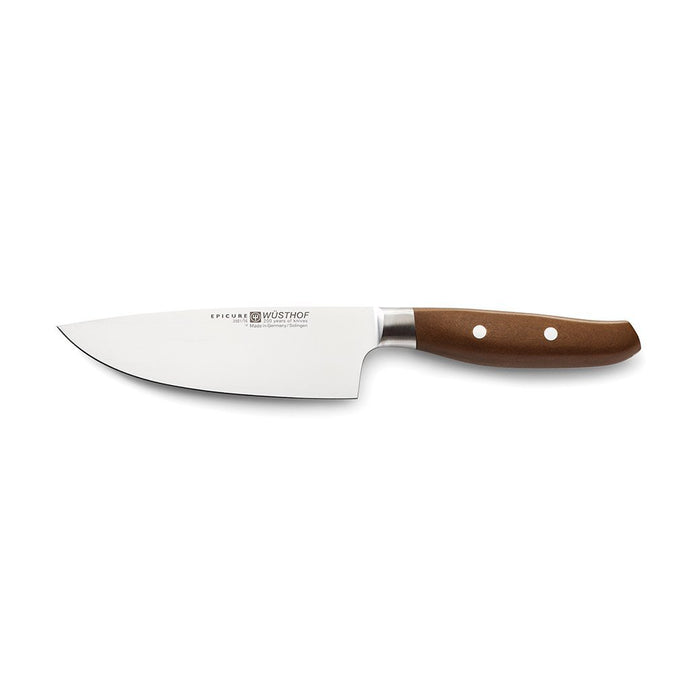 6" Wusthof Epicure Cook's Knife displayed horizontally on a white background