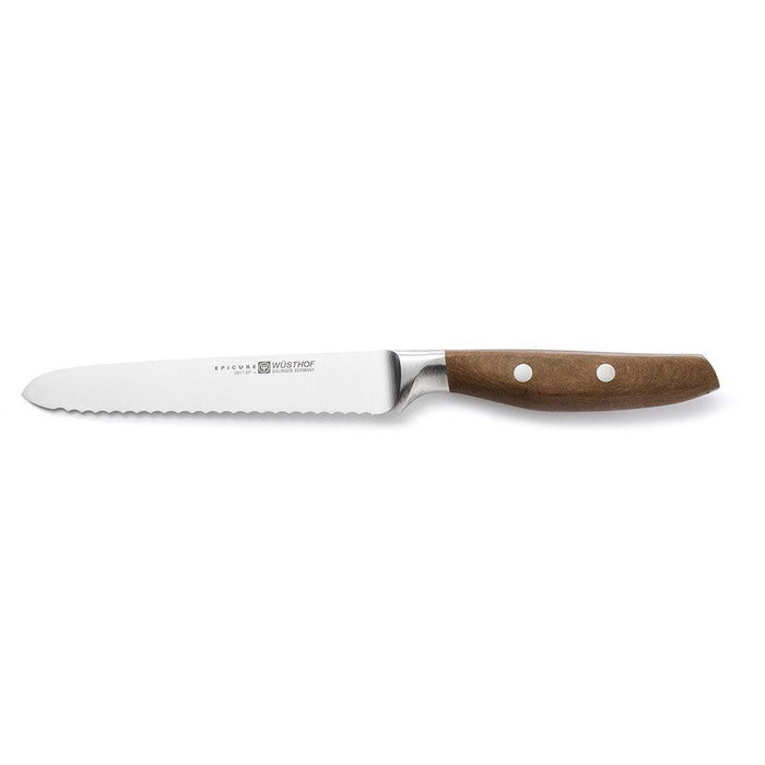 Wusthof Tomato & Utility Knives Wusthof Epicure Serrated Utility Knife - 5" displayed on a white background