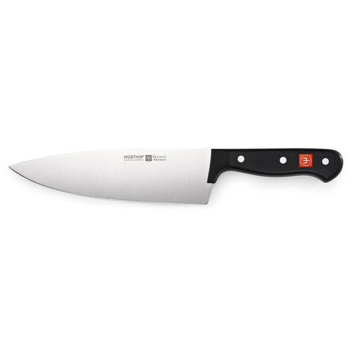 Wusthof Chef's Knives Wusthof Gourmet Extra Wide Cook's Knife - 8" displayed on a white background
