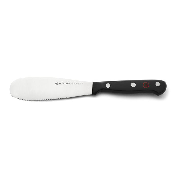 5 inch Wusthof gourmet spreader displayed on a white background