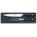Wusthof Carving & Slicing Knives Wusthof Grand Prix II 2-piece Carving Set with a carving knife and carving fork inside packaging displayed on a white background
