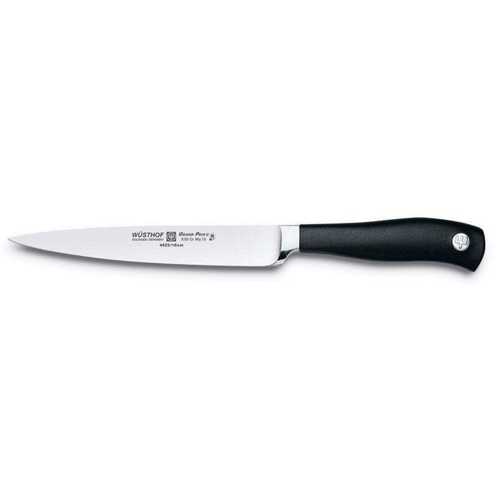 Wusthof Tomato & Utility Knives 4.5" Wusthof Grand Prix II Utility Knife displayed on a white background