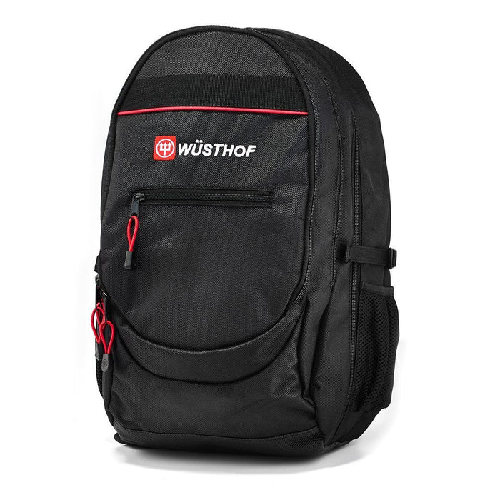 Wusthof Knife Blocks & Storage Wusthof red and black Knife Backpack closed on a white background