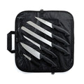 Wusthof Knife Sets Wusthof Pro 7-piece Professional Knife Roll Set with a black travel case on a white background