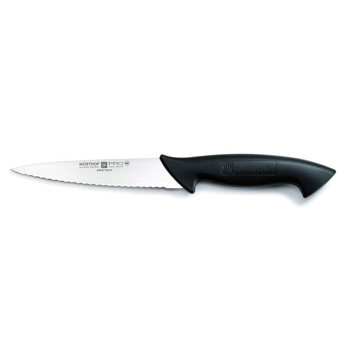 Wusthof Tomato & Utility Knives Wusthof Pro Serrated Utility Knife - 6" on a white background