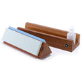 Wusthof Tri-Stone Whetstone Knife Sharpening Kit displayed on a white background.