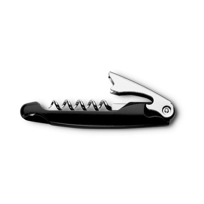 Wusthof Wine, Bar & Ice Tools Black and silver Wusthof Waiter's Corkscrew on a white background