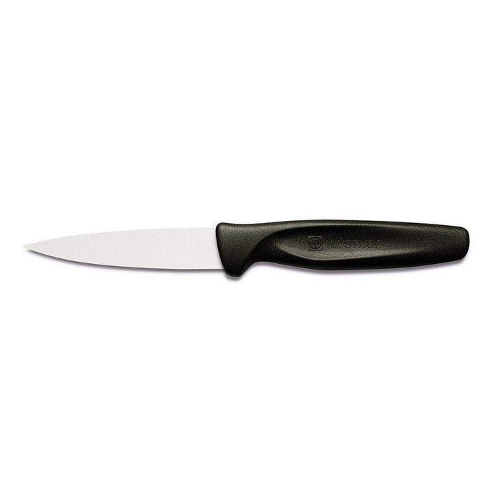 Wusthof Paring & Peeling Knives Black Wusthof Zest 3" Spear Point Paring Knife on a white background