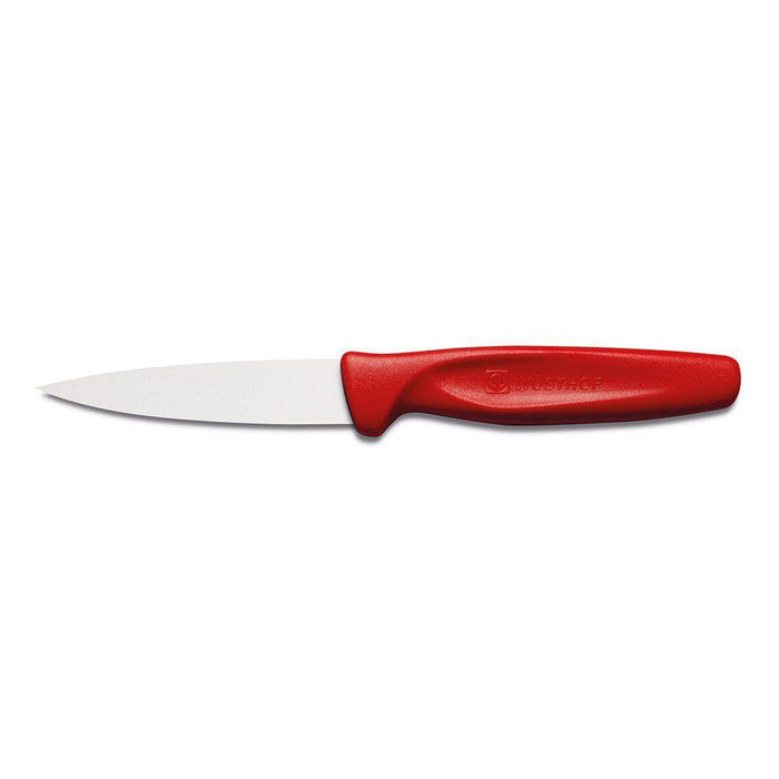 Wusthof Paring & Peeling Knives Red Wusthof Zest 3" Spear Point Paring Knife on a white background