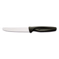 Wusthof Paring & Peeling Knives Black Wusthof Zest 4" Serrated Paring Knife on a white background