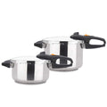 Zavor Pressure Cookers Zavor Duo Combi Set - 4.3 Qt and 8.4 Qt displayed on a white background