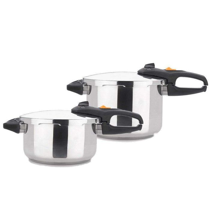 Zavor Pressure Cookers Zavor Duo Combi Set - 4.3 Qt and 8.4 Qt displayed on a white background