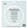 Zavor silicone gasket packaging for 4 Qt. electric cookers with text and branding.