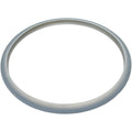 A 10-inch gray silicone gasket for Zavor pressure cookers.